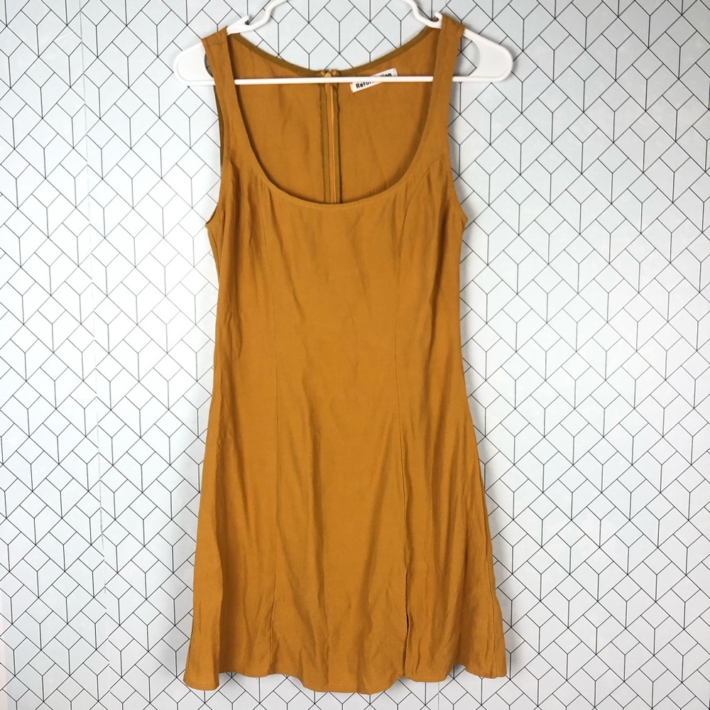Reformation Tiegan Dress in Sunflower